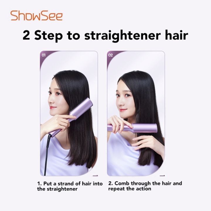 showsee-e1-hair-straightener-negative-ion-hair-curler-flat-iron