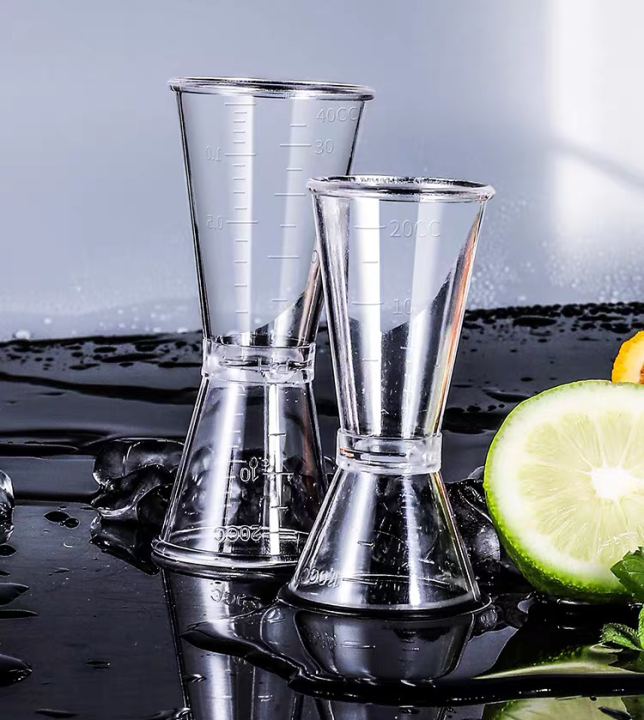 Jigger measure cup 10/20 cc and 20/40cc Accurate measurement Lazada PH