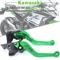 คันคลัตช์เบรกสั้น CNC สำหรับ Kawasaki Ninja 300R EX300 250 250R Z125 EX250 Z250 Z300 2013-2016 CNC