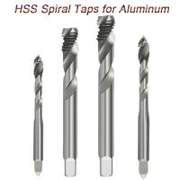 Metric HSS Spiral Flute Tap Thread Taps for Aluminum Non-Ferrous Metals processing Blind Holes M2 M3 M4 M5 M6 M8 M10 M12 Screw Handtool parts Accessories