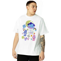 เสื้อยืดคุณภาพดี    S-5XL S-5XL เสื้อยืด Over size แบบสกรีนเต็มตัว ลาย Care Bear ใหม่ สามารถใส่ได้ทั้ง ผู้ชาย ผู้หญิง