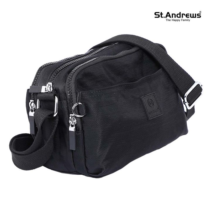 st-andrews-กระเป๋าสะพาย-cross-body-รุ่น-ssh0005-สีดำ
