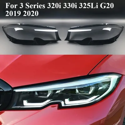 Car Headlight Lens Cover Transparent Head Light Lamp Shell for-BMW 3 Series 320I 330I 325Li G20 2019 2020