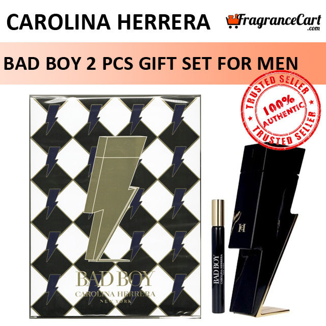 Carolina Herrera Bad Boy Set (EDT 100ml + SG 100ml) for Men