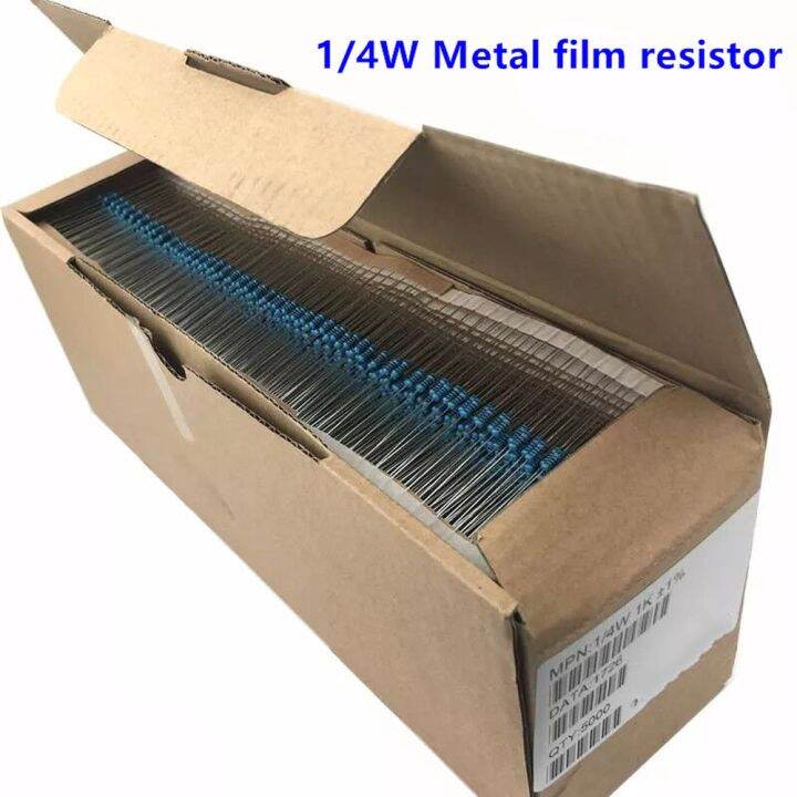 100pcs-1-4w-metal-film-resistor-1r-1m-100r-220r-330r-1k-1-5k-2-2k-3-3k-4-7k-10k-22k-47k-100k-100-220-330-1k5-2k2-3k3-4k7-ohm