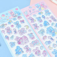 Xingx Beta Three-Dimensional Pearl Foam Stickers 3D Bubble Stickers Trendy Cute Baby Reward Stickers