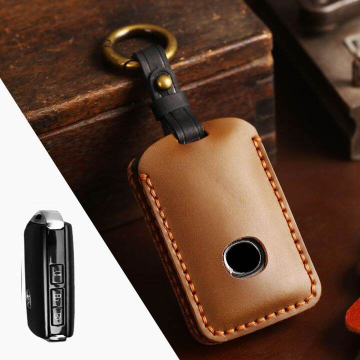 luxury-leather-car-key-case-cover-keychain-accessories-for-mazda-3-axela-cx30-cx4-cx5-cx8-2020-keyring-holder-shell-fob-pouch