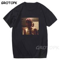 ?เสื้อยืดเสื้อยืดพิมพ์ลายแฟชั่นสไตล์แร็ปเปอร์ Lil Peep สำหรับฤดูร้อน2023ฮิปฮอปเสื้อยืดสไตล์ฮาราจูกุเสื้อยืดแขนสั้นสั้นตลกแฟชั่นผู้ชายและเสื้อยืดสตรี