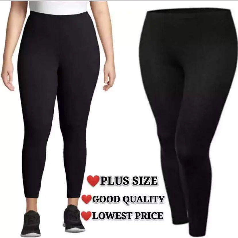 mainit na bentahan ❃Women's Plus Size Leggings High Waist Cotton