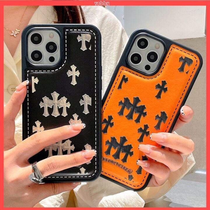 chrome hearts iphone 14 plus case