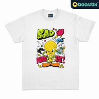 【New】oversize T-shirt Bearstix-Tweety Kaos Looney Tunes Baju Street Style S-4XL