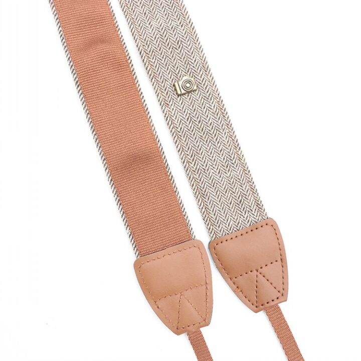 camera-shoulder-strap-universal-adjustable-cotton-leather-neck-belt-weave-holder-for-canon-sony-nikon-dslr-accessories-part