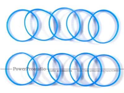 【Quality】 10ชิ้น/ล็อตแหวนยางสีฟ้าเหมาะสำหรับ S Hure,Beta57/Beta57A 58A ไมโครโฟนลูกกรง