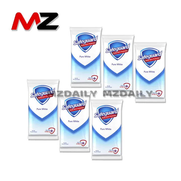 ( SET OF 6 ) Safeguard Classic Pure White Scent Body Soap 65g Lazada PH