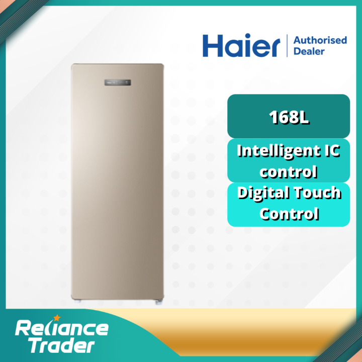 HAIER 168L UPRIGHT FREEZER BD168WL Lazada
