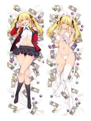 Kakegurui หมอนเซ็กซี่ Loli Jabami Yumeko คอสเพลย์ Dakimakura ญี่ปุ่นอะนิเมะปลอกหมอน Kawaii สาวกอดร่างกาย Otaku Pilow Waifu