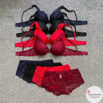 Shop Underwear Set Bra Panty Cute with great discounts and prices