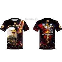 2021 Zeta Phi Omega ZPO ใหม่คุ้มค่าที่จะมีเสื้อยืดพิมพ์ลาย3มิติ