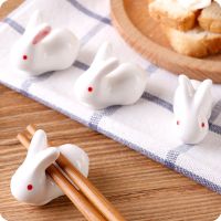 Rabbit Stand Chopstick Rest Chopstick Holder Household Tableware Ceramic Chopstick Rest