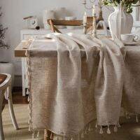 【cw】 Tablecloth Cotton And Linen Tapete New Year Tablecloth For Table Napping The Table Tassel Table Cover Tablecloth Mantel Mes N5a5 ！