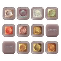 ☇ↂ㍿ Glitter Eyeshadow Palette Shine Polarize Eyeshadow Sparkling Duochrome Pigment Beauty Eye Makeup Cosmetic Maquillajes TSLM2