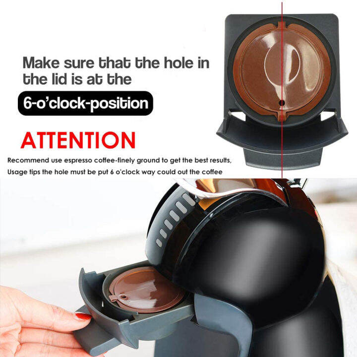 นำมาใช้ใหม่-nespresso-ถ้วยกาแฟกรองชุดรีฟิลแคปซูล-pod-เติมถ้วยชงสำหรับ-d-olce-เอร็ดอร่อย-tassimo-อุปกรณ์เสริมเครื่อง