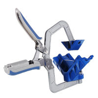 Upgrad Auto-adjustable 90 Degree Right Angle Clip Clamp Angle Woodworking Clamp Pliers Quick Release Picture Frame Corner Clip