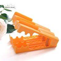 81RCW สีเหลืองทาเล็บ ที่หนีบกุหลาบ พลาสติกสำหรับตกแต่ง กำจัดหนาม ความปลอดภัยและความปลอดภัย อุปกรณ์ขัดผิว กุหลาบกุหลาบกุหลาบ