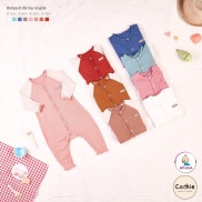 Bodysuit Dài Tay Cài Giữa Cookie cho trẻ sơ sinh