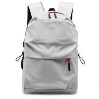 Pure Color Simple Waterproof Backpack Computer Backpack Student School Bag Leisure Travel Bag Small