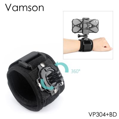 Wrist Strap with Mobile Phone Clip Fix Mount for iPhone 13 12 Xiaomi Samsung Huawei for Gopro Hero 10 9 8 7 Action Camera