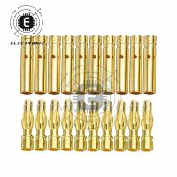 20pcs 3.5mm Gold Bullet Banana Connector Plug Male Female Bullet Banana Connector For ESC Battery Motor ESC (10 pair)