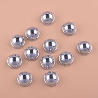 12pcs Exterior A-Pillar Screw Protection Cover Cap Trim Fit for Jeep Wrangler JK 2007-2011 2012 2013 2014 2015 2016 2017 Silver Nails  Screws Fastener