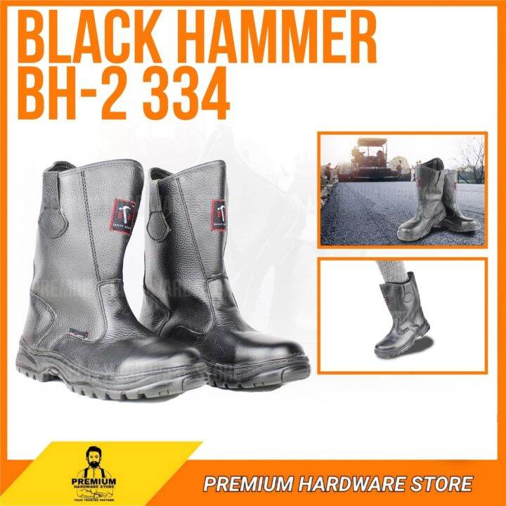 BLACK HAMMER Safety Shoe 2000 Series BH2334 Steel Toe Cap Midsole