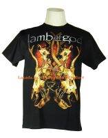 เสื้อวง LAMB OF GOD แลมบ์ ออฟ ก็อด ไซส์ยุโรป เสื้อยืดวงดนตรีร็อค เสื้อร็อค  PTA1629 ส่งจากไทย