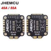 JHEMCU Ruibet 55A 45A 3-6S Lipo BLHELI_S Muslimate 4 In1วงจร ESC ไร้ถ่านรองรับ Dshot600 30.5มม. ต่อหนึ่งชุด