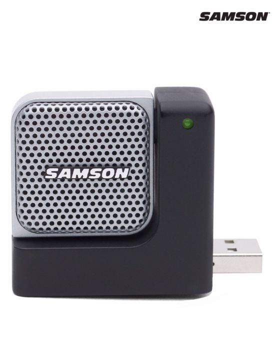Samson  Go Mic Direct ไมค์คอนเดนเซอร์ USB ไมโครโฟน มีฟังก์ชันตัดเสียงรบกวน สำหรับงาน Live สด ผ่านโซเชียล + แถมฟรีเคส