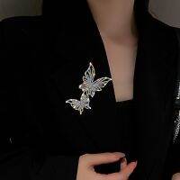 【YF】 Letters Flowers Brooch Pins Rhinestone Brooches Womens Suits Dresses Accessories