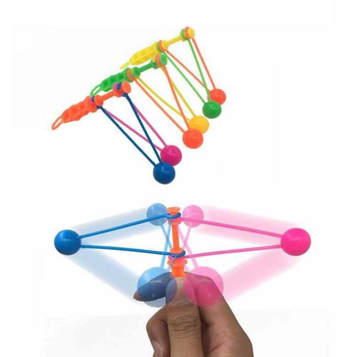 hand-crank-double-touch-ball-plastic-bumper-ball-classic-nostalgic-casual-toy-swing-pounding-combo-set