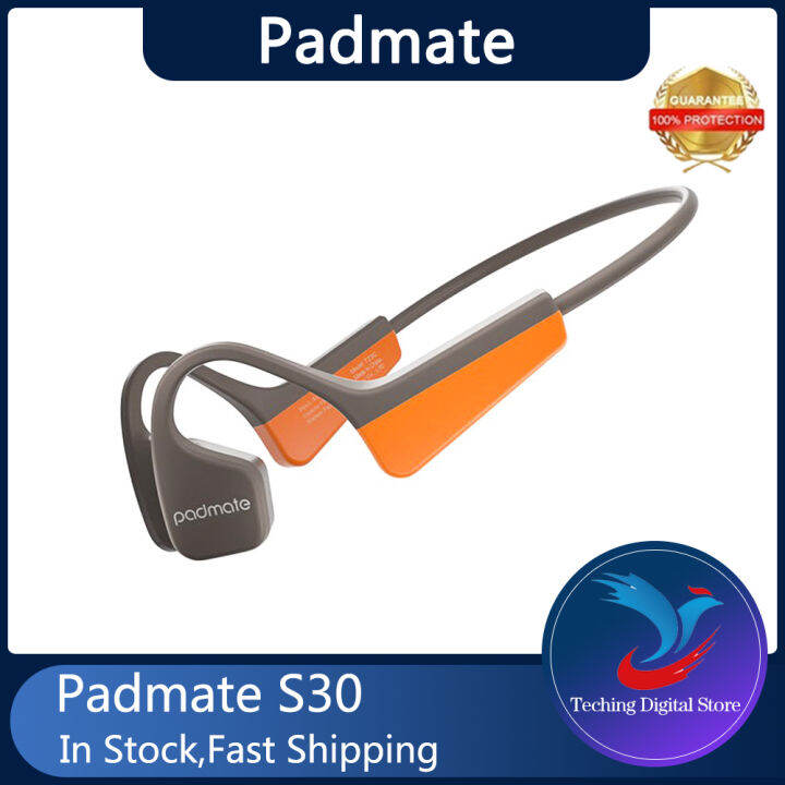 Original Padmate S30 Bone Conduction OpenEar Sport Earbuds IPX5 Waterproof Long Battery Life