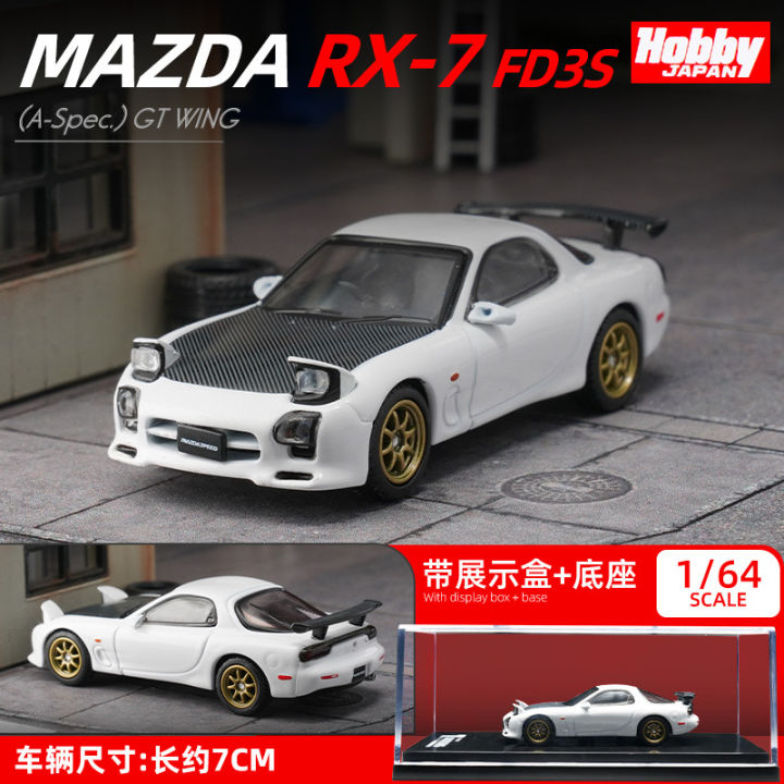 hobbyjapan-1-64-initial-d-โตโยต้า-ae86ฮอนด้าซีวิค-ek9ของเล่นรถ-diecast-สำหรับเด็กผู้ชายของขวัญวันเกิดคอลเลกชันรถ-kids-toys