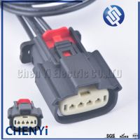 [HOT W] 4 Pin car Rear Light Lamp Socket Ignition Coil waterproof Connector Wire harness plug 33471 0406 for Ford Chevrolet Buick