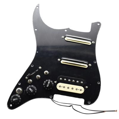 ดวงจันทร์ส้มโอ Pickguard กีตาร์ไฟฟ้ารถกระบะซ้ายทนทานสำหรับอุปกรณ์เสริมกีต้าร์ไฟฟ้า