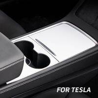 ☌สำหรับ Tesla 3 2021-2023/รุ่น Y คอนโซลกลางฟิล์มป้องกันรอยขีดข่วนปกป้องรถยนต์อุปกรณ์ตกแต่งภายใน