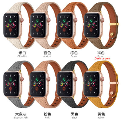 g2ydl2o สายนาฬิกาข้อมือหนังแท้ สําหรับ Apple Watch Band 49 45 41 มม. 40 42 38 iWatch Blet Watch Ultra Strap 8 7 6 5