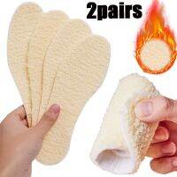 Winter Thickening Insoles Imitation Lamb Wool Cold-proof Insole Warm Heated Men Women Snow Boots Foot Pad Soft Tailorable Insole Shoes Accessories