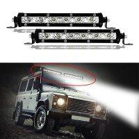 1PC Off-road 7inch LED Work Light Bar Spot Light Bulbs 18W 4x4 Driving Fog Lamp For Jeep Wrangler Vehicles ATV Boat Truck SUV Adhesives Tape