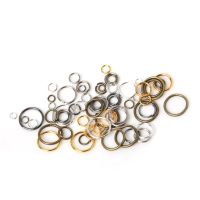 500pcs Lot Cincin Terbuka Bahan Alloy Ukuran 0.5x3mm Untuk Perhiasan Diy