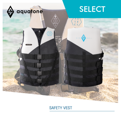 Aquatone Select Safety Vest เสื้อชูชีพช่วยลอยตัว วัสดุโพลีเอสเตอร์ แข็งแรงและน้ำหนักเบา สำหรับกีฬาทางน้ำ