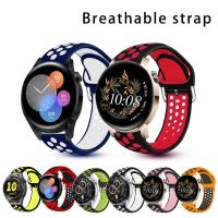 rfgykdtg Watch strap 22mm/20mm for Amazfit Gtr 2 Gts 2 Bip Lite for Huawei GT Runner GT 3 42mm honor Magic Watch 2 46mm Silicone band